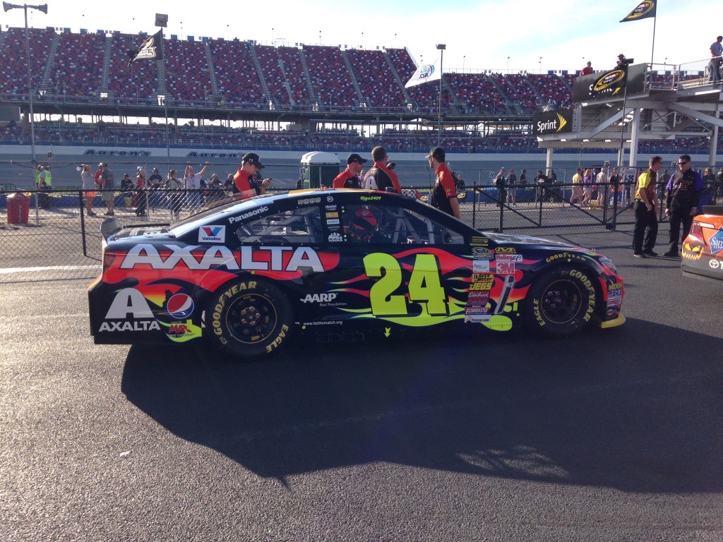 Jeff Gordon #24 Axalta car